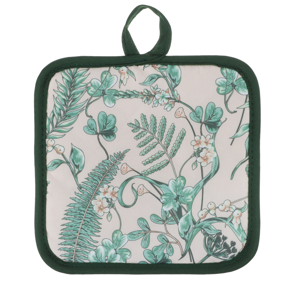 PROVANCE Мосс Прихватка 17х17 см цветы, 100% полиэстер, 3 дизайна