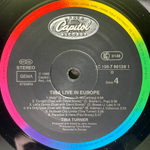 Tina Turner - Tina Live In Europe 2LP (Европа 1988г.)