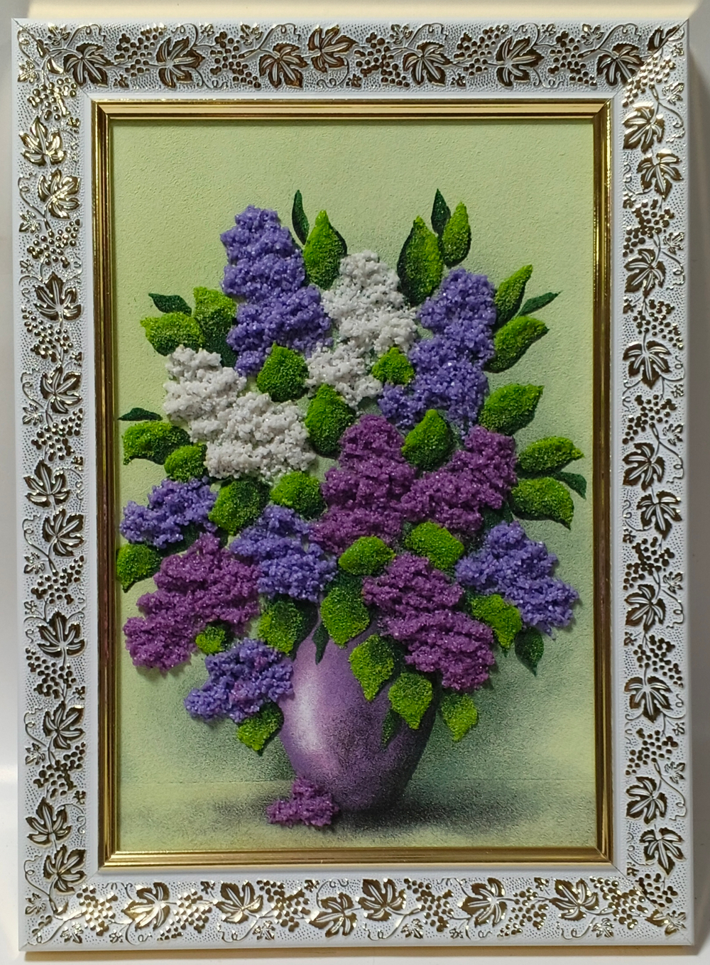 Картина " Сирень " 34-24см