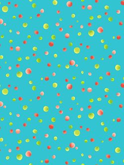 Простынь на резинке Сказка "Акварель на голубом" 90х200 см, перкаль