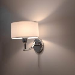 Citilux Эвита CL466310 Бра с белым абажуром и выключателем