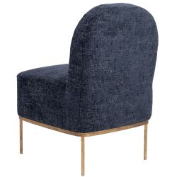 Кресло Monstera Deliciosa (Монстера) Темно-синий Амбер