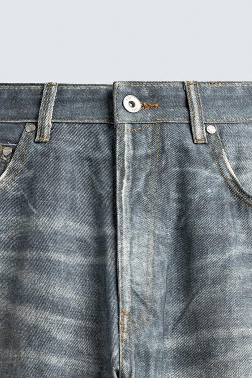 ZARA ДЖИНСЫ BAGGY С ПРИНТОМ, ЯРКО-СИНИЙ