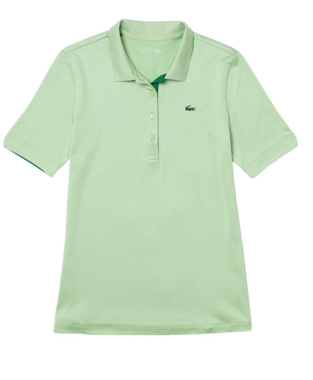 Женское поло Lacoste Women’s SPORT Ultra Dry Performance Polo - green