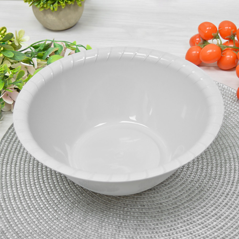 Миска 2л d244мм, дымчатая, №3