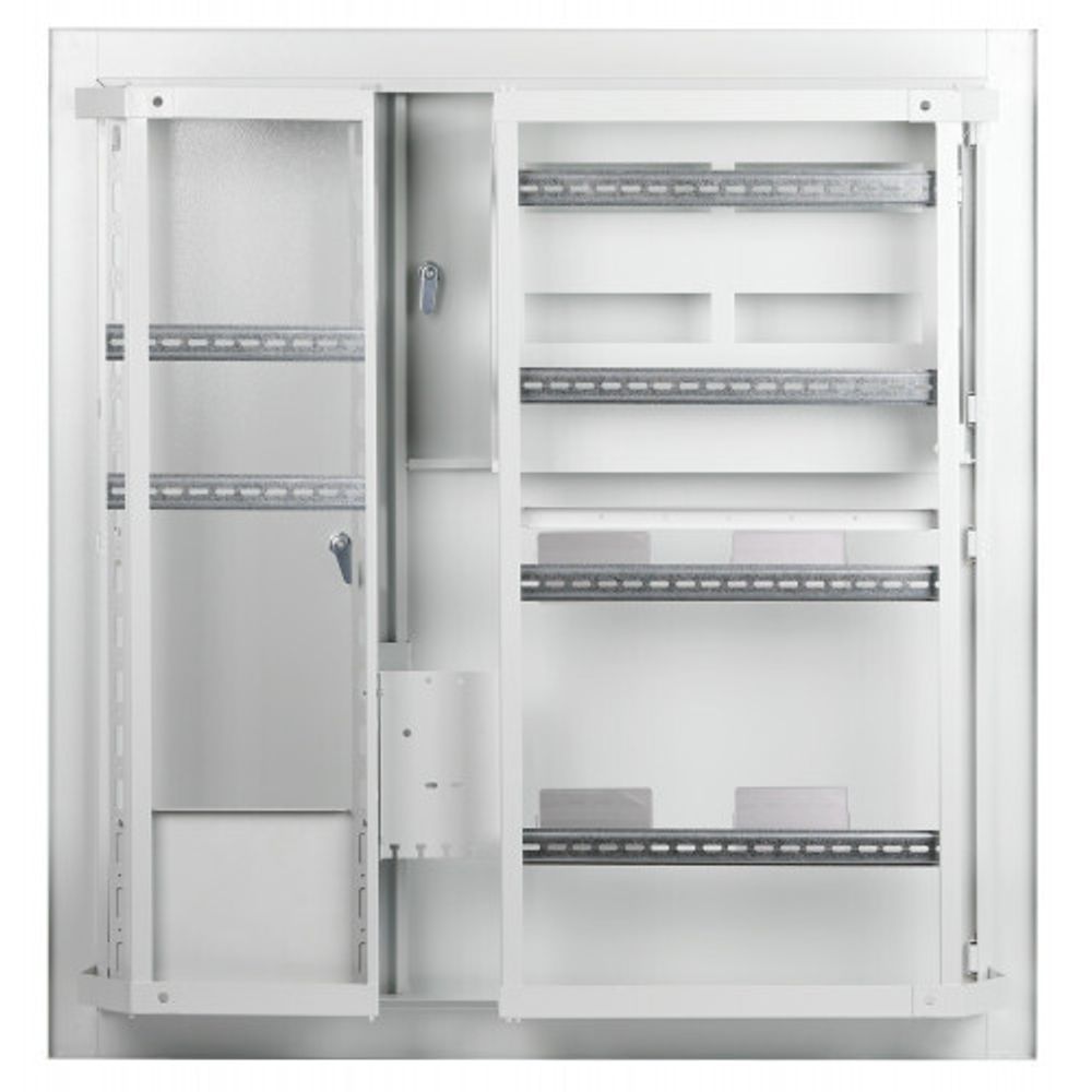 Корпус металлический встраиваемый ЭРА SIMPLE ЩЭ-4 (1000х960х140) 4-х квартирный IP31 УХЛ3 серый