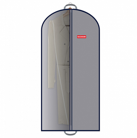 "HAUSMANN" Чехол для одежды "Monocolor" 60х140см, цв.серый
