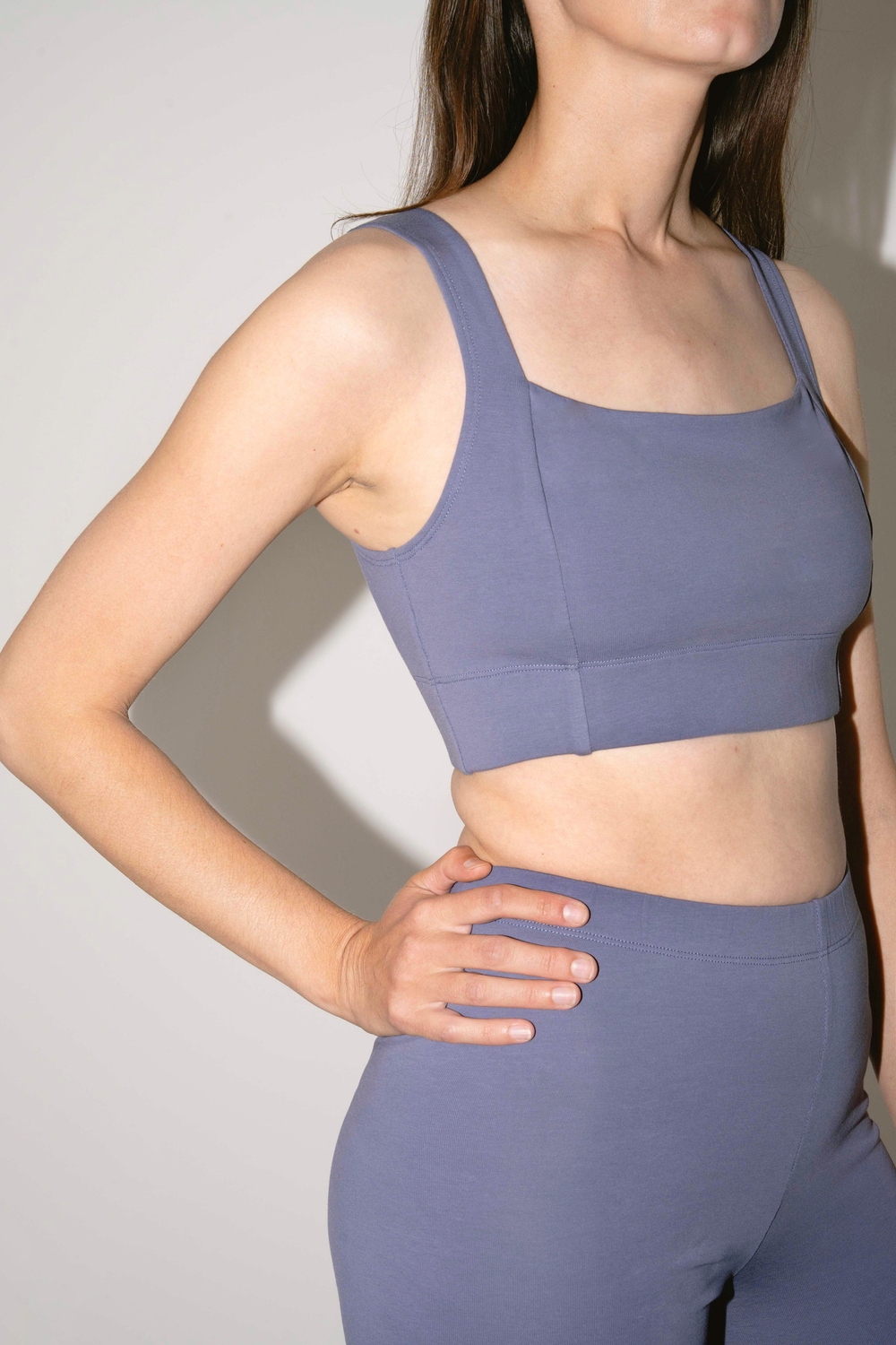 Бралетт №23 с квадратным вырезом и закрытой спиной | + цвета