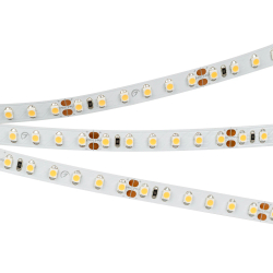 Светодиодная лента RT 2-5000 24V Warm2700 2x (3528, 600 LED, CRI98) (Arlight, 9.6 Вт/м, IP20) 021417(B)