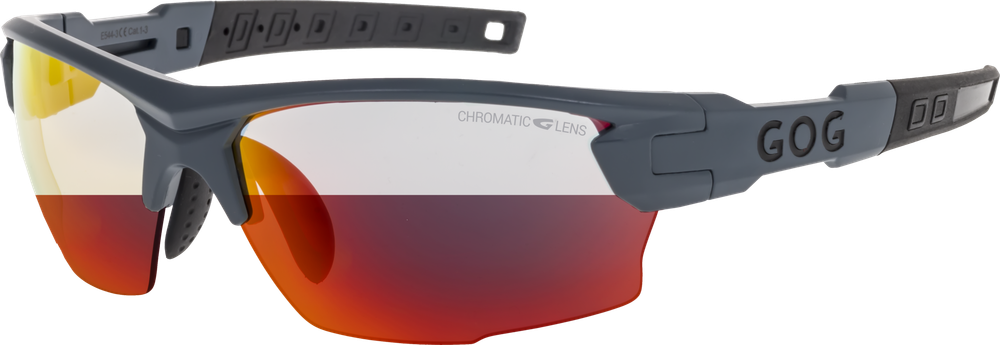 Спортивные очки GOG Steno C / Matt Grey-Black / Photochromic Red Lens