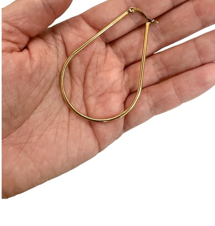 Серьги, сталь хирургическая