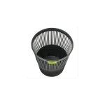 Корзина для бумаг 9л., черная, сетка, STAFF "Basic" ЭКОНОМ