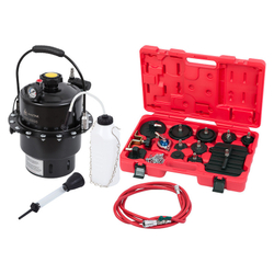 МАСТАК (102-40005) Набор приспособлений для замены тормозной жидкости, 6 л, комплект крышек адаптеров, 17 предметов