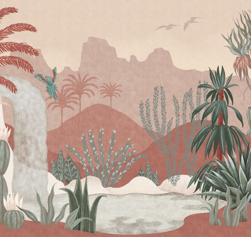 Пейзаж 2 Сады Клеопатры панно