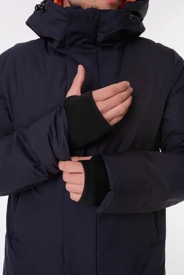 Куртка-парка RU01 (NAVY) -20 TRITON (Плащевая ткань, чёрн)