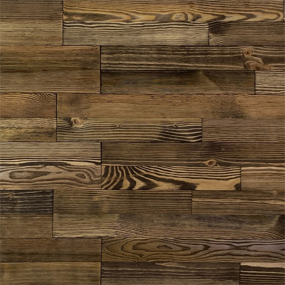 Cтеновые панели ArtBarnWood Темный орех