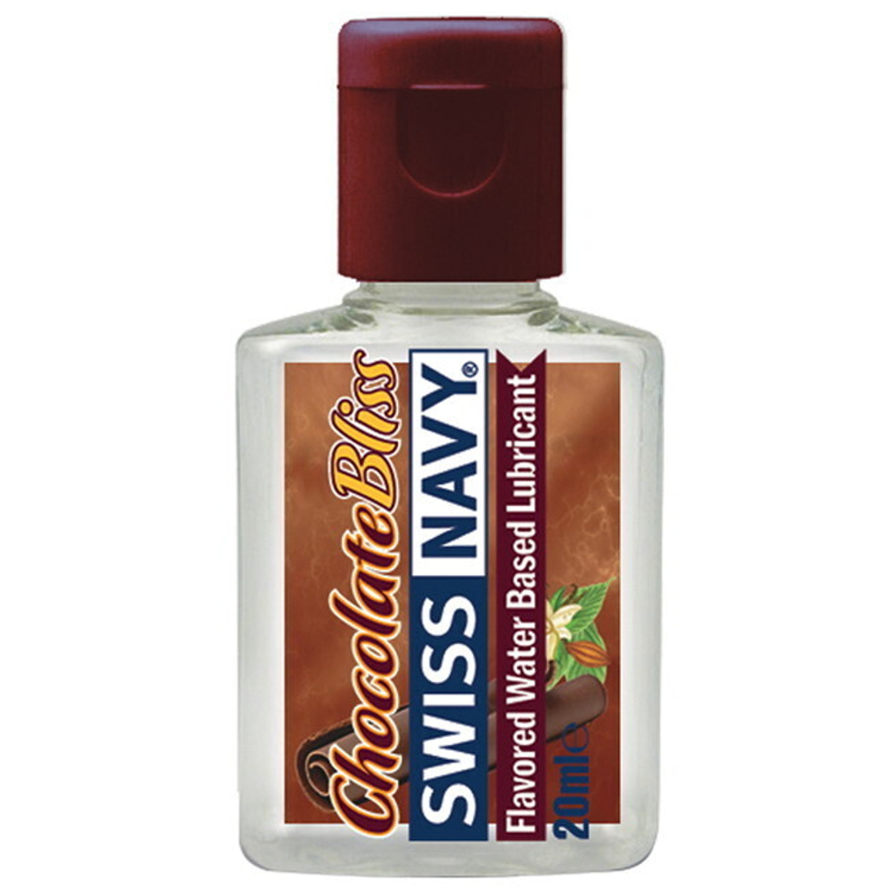 Ароматизированный лубрикант Swiss Navy Chocolate Bliss на водной основе (шоколад) 20 мл