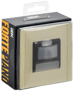 FORTE&PIANO Подсветка LED встраиваемая с датчиком движения FP856M металл серый сланец IEK