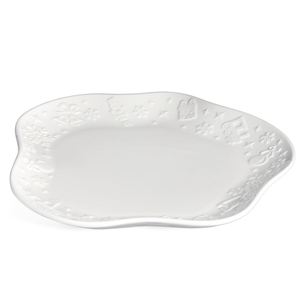 НАБОР ФИГУРНЫХ ТАРЕЛОК ЗАКУСОЧНЫХ LEFARD "NUTCRACKER" 2 ШТ. 20,5*2 СМ (КОР=16НАБ.)