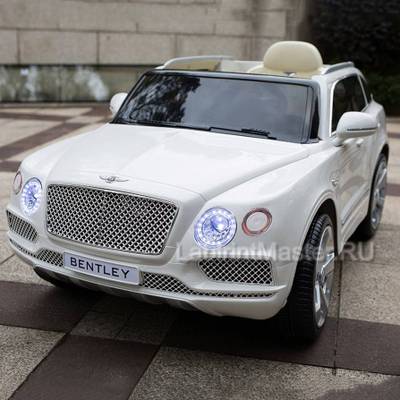 Детский электромобиль "Bentley" JJ2158 6V, белый