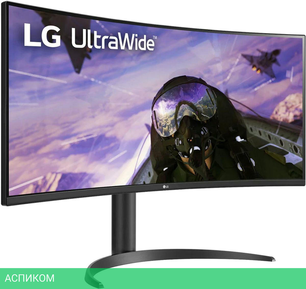 Монитор LG UltraWide 34WP65C-B черный