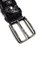 Ремни мужские кожаные классический КРОКОДИЛ