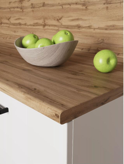 Кухонный гарнитур угловой Изумруд 3200x1400 (38мм)