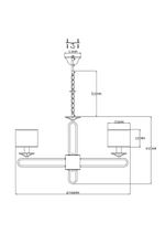 Люстра подвесная Moderli V2632-8P Celestia