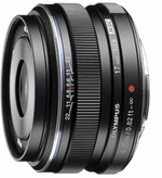 Olympus 17mm f/1.8, черный