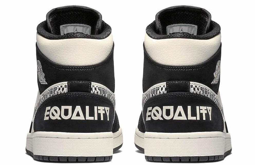 Кроссовки Jordan Air Jordan 1 Mid Bhm Equality 2019