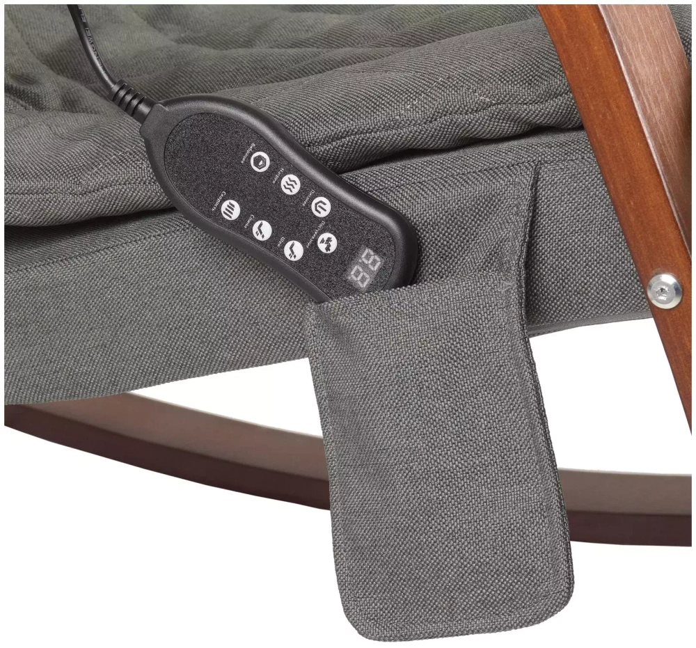 Массажное кресло – качалка Evo Fitness Home Gray