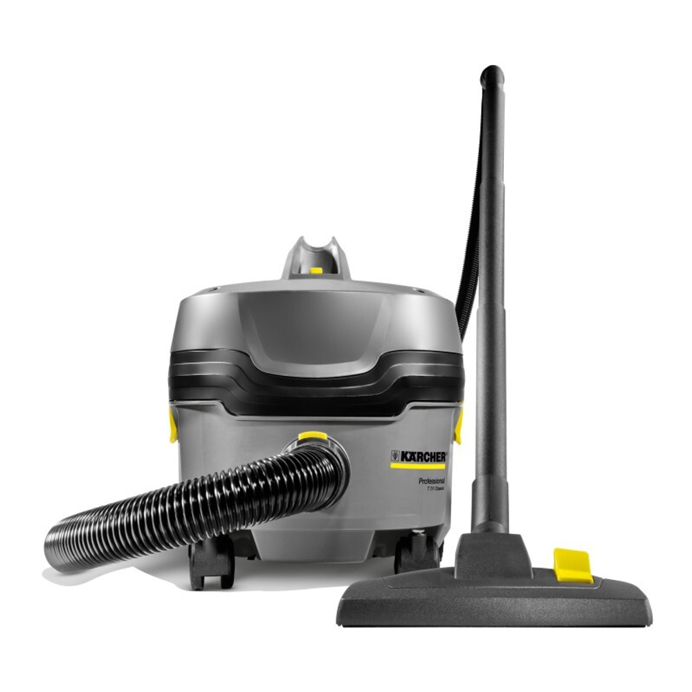 Пылесос Karcher T 7/1 Classic 1000Вт серый/желтый (1.527-181.0)