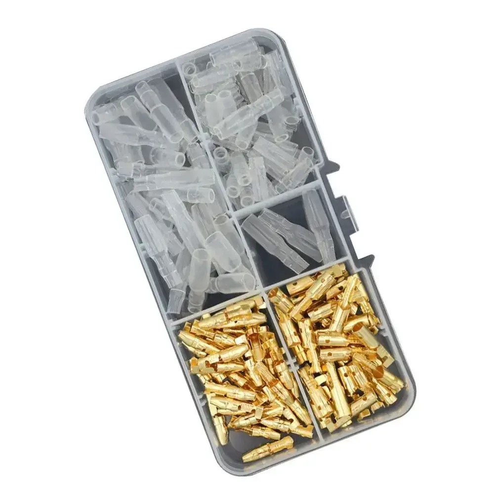 Комплект для подключения питания,Мужские и женские соединительные клеммы - 120 штук в упаковке, 1 комплект