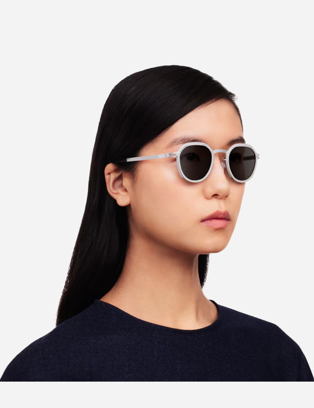 Солнечные очки Rimowa × Mykita MR001 Panto Polarised "Silver"