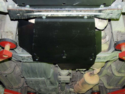 Защита картера и КПП Sheriff для Mitsubishi Pajero III 1999-2006 арт.14.0424