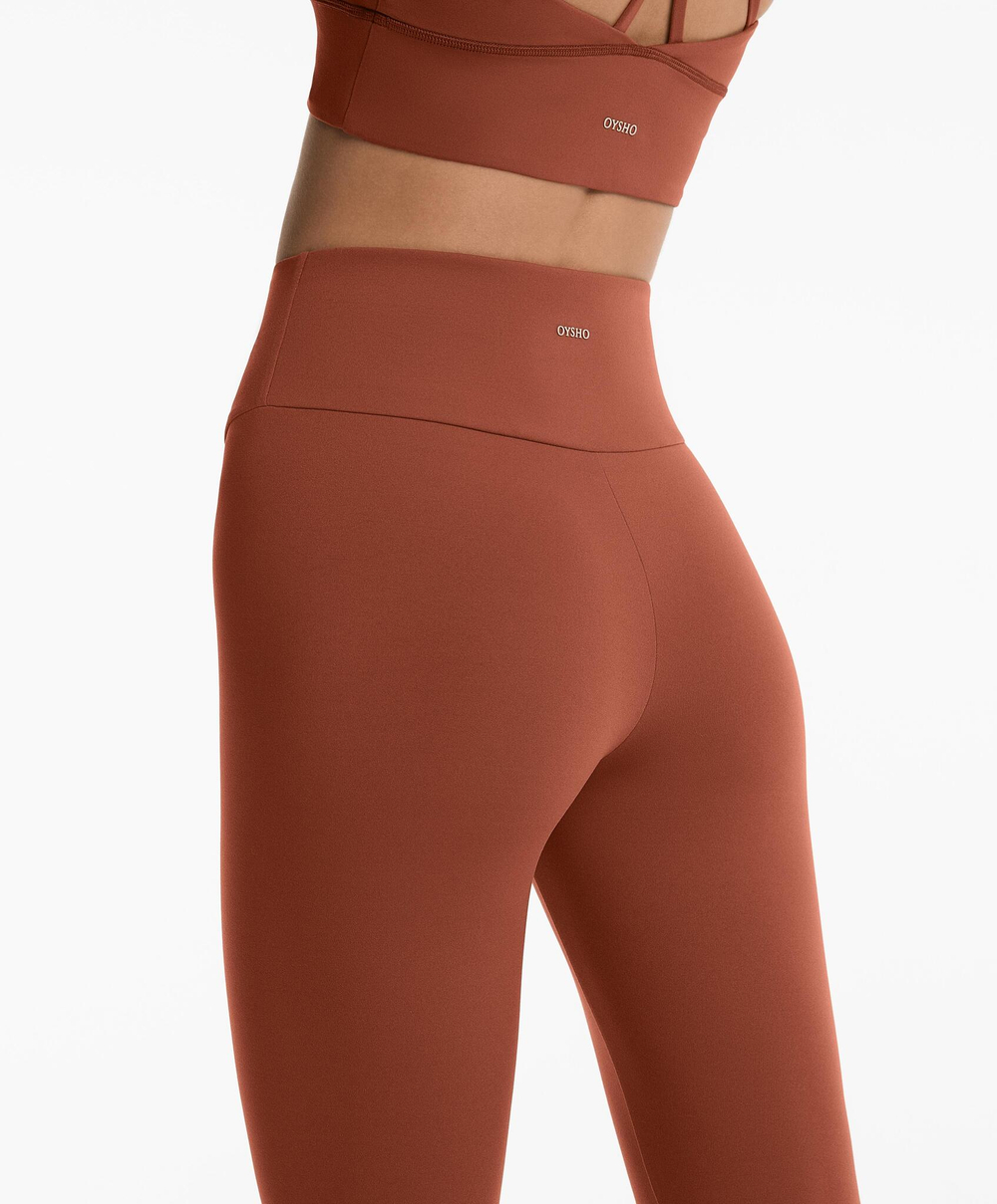 OYSHO Легинсы длиной до щиколотки Comfortlux с высокой посадкой, терракотовый