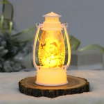 Сувенир с подсветкой «Лампа - Снеговик» 6*6*13 см, Белый