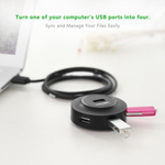 USB HUB 2.0 4 port, 1m UGREEN 20277
