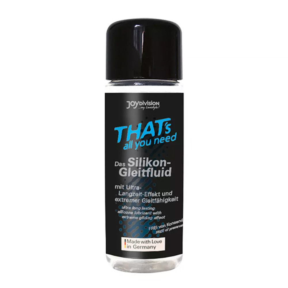 Силиконовая смазка JoyDivision THAT's All You Need Silicone Based Lubricant 100мл