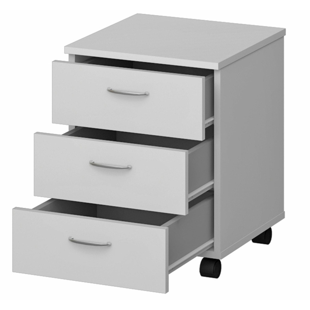 Тумба SP Бюджет выкатная б/з. 2556-Р.290 (402952) 398х406х521 Белый шагрень