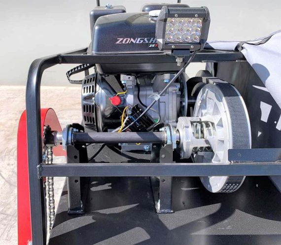 Мотобуксировщик БТС Хит 15 л.с.