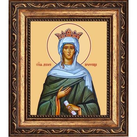 Святая Девора Пророчица. Икона на холсте.