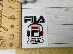 Нашивка текстиль Fi 7*9см