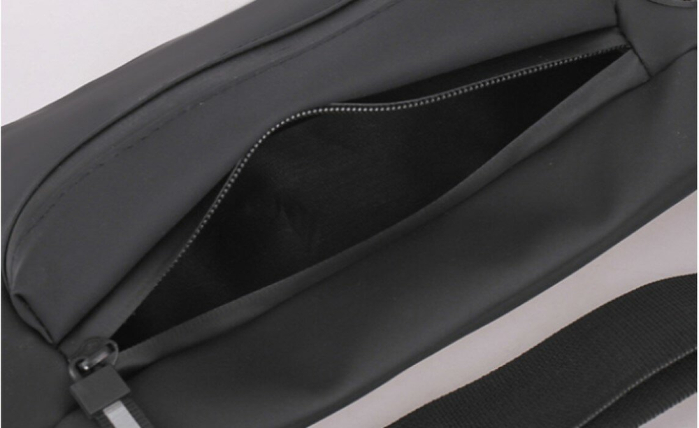 Сумка на пояс мужская через плечо на плечо поясная для документов спортивная, синяя