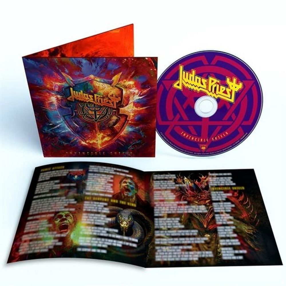 Judas Priest. Invincible Shield (CD) 2024 Новый запечатанный аудио-CD