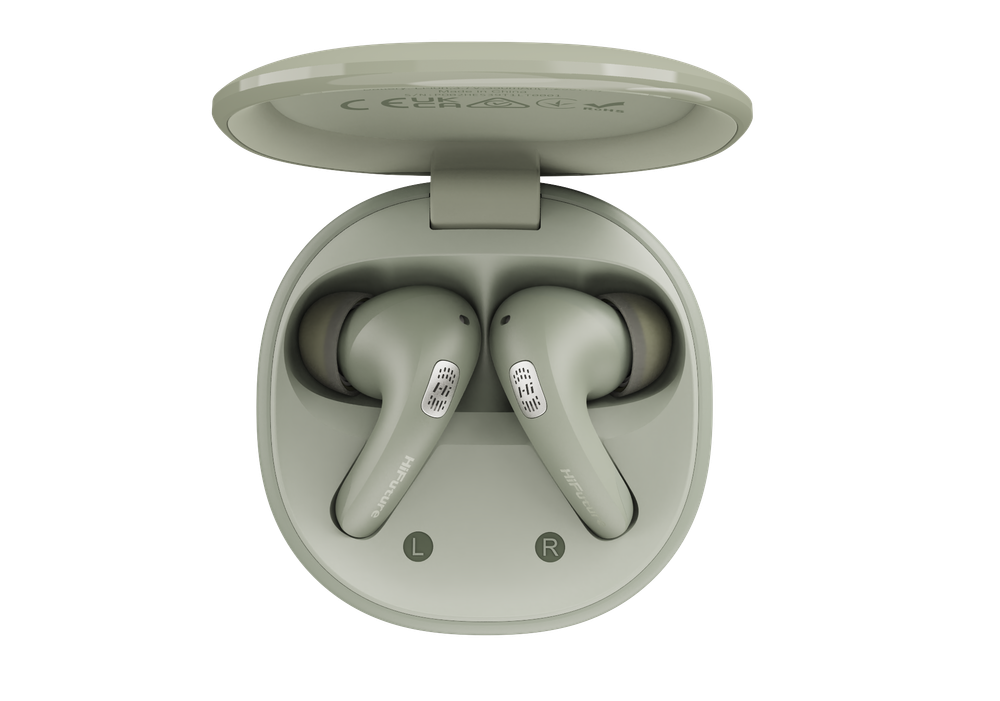 HiFuture FLYBUDS4 ANC TWS с 4 микрофонами, зеленые