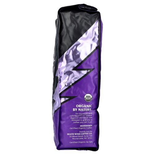 Death Wish Coffee, Dark, цельные бобы, обжарка эспрессо, 396 г (14 унций)