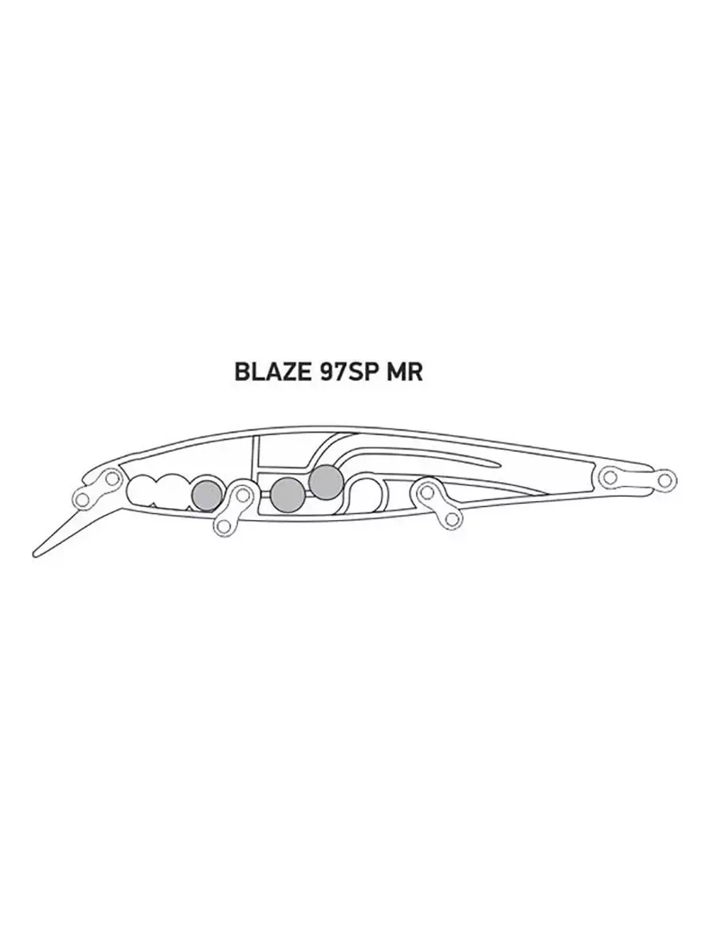 Воблер для рыбалки LureMax BLAZE