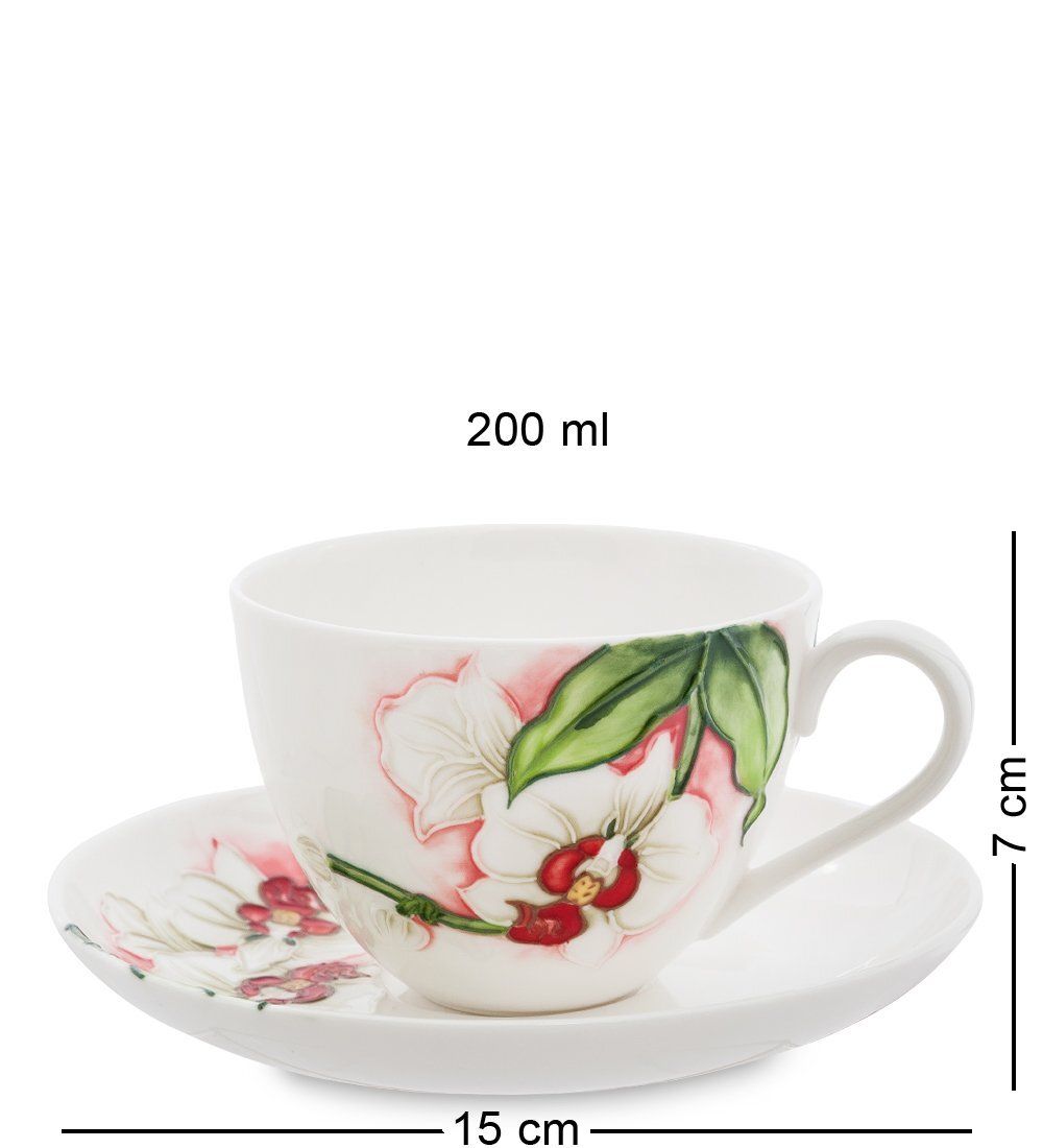 Pavone JS-38 Чайный набор на 6 перс. «Королевская орхидея»