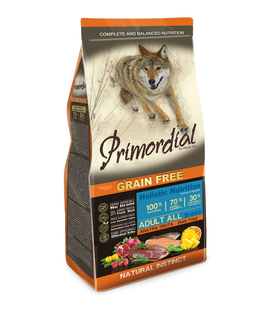 Primordial Adult Duck & Trout. Примордиал для взрослых собак с уткой и форелью.